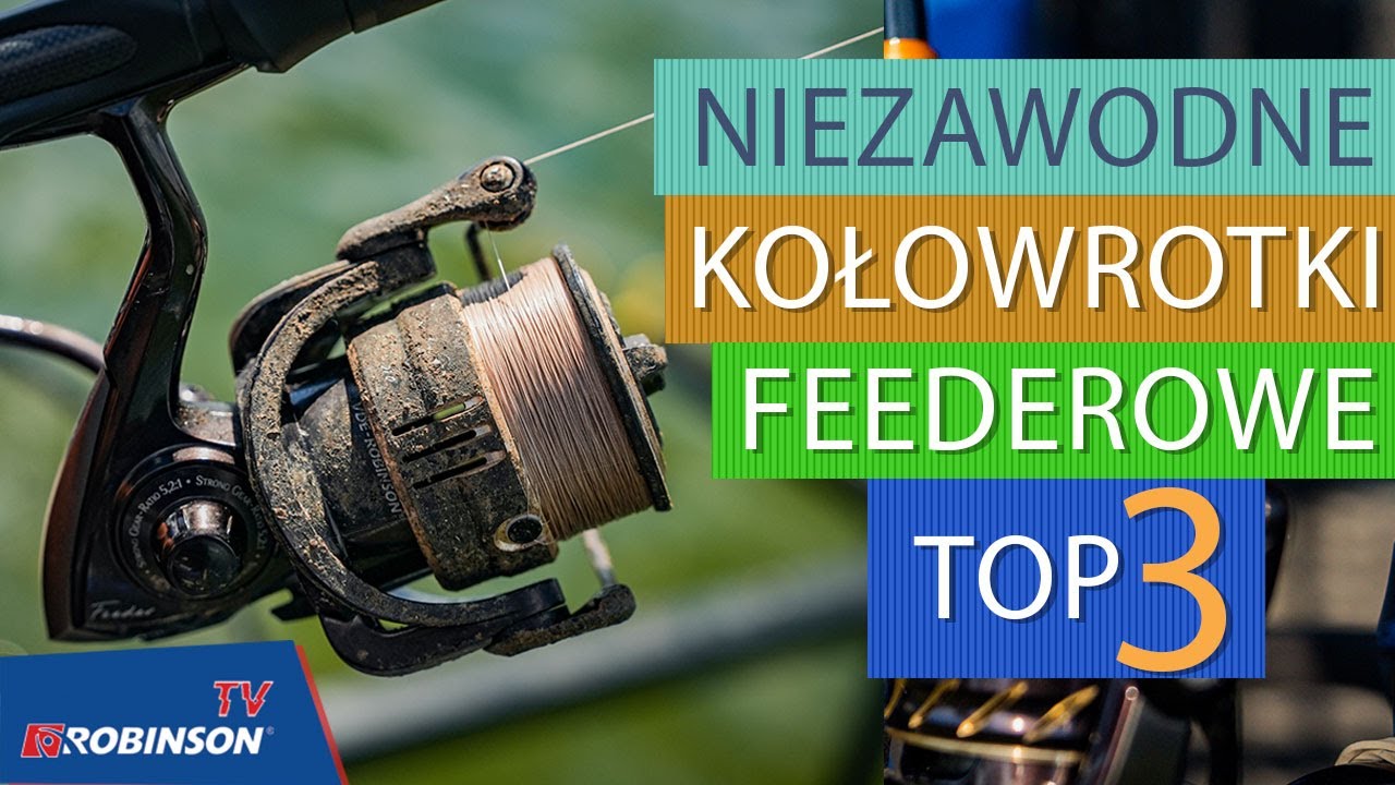 TOP 3 niezawodnych kołowrotk&oacute;w feederowych! Na każdą kieszeń!