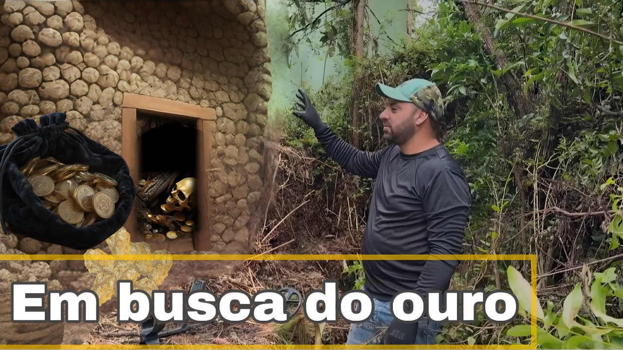 Fomos em busca do ouro perdido em ruínas abandonadas na floresta