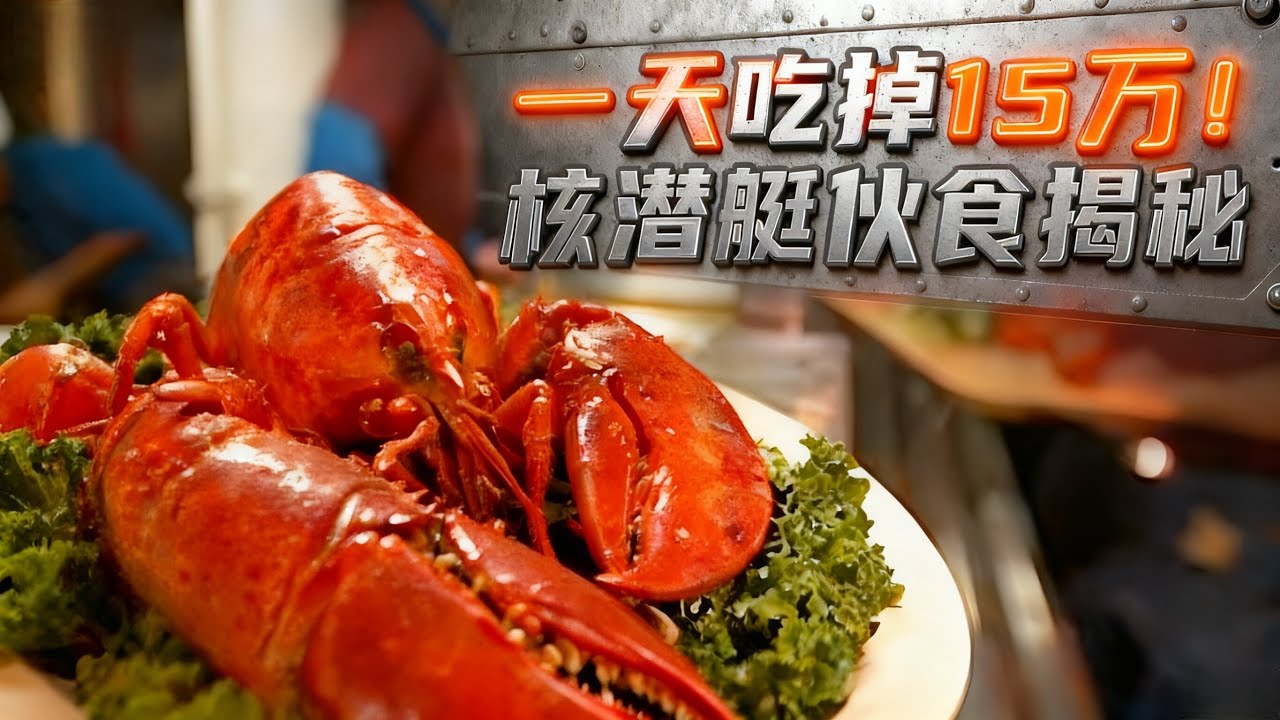 核潜艇伙食如何？菜单堪比五星酒店，一口气看完5个美食视频
