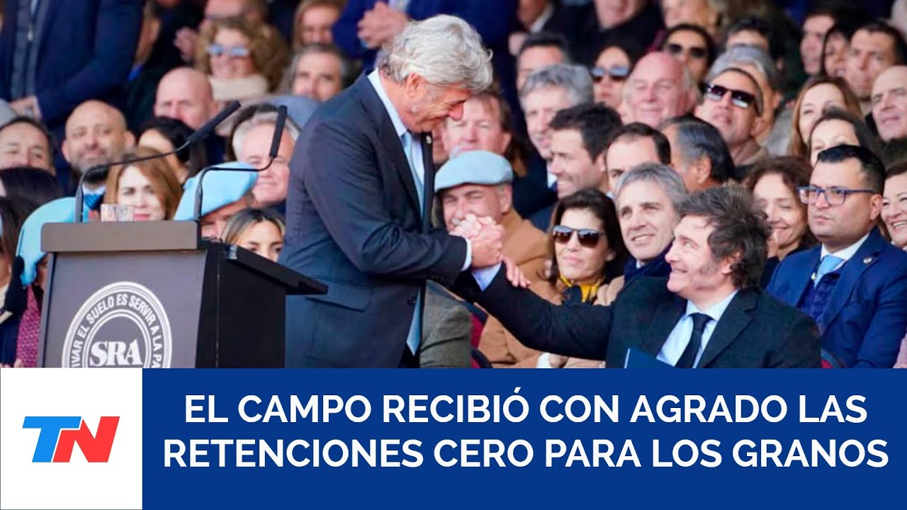 RETENCIONES CERO PARA EL CAMPO I El gobierno espera que ingresen por lo menos US$7.000 millones