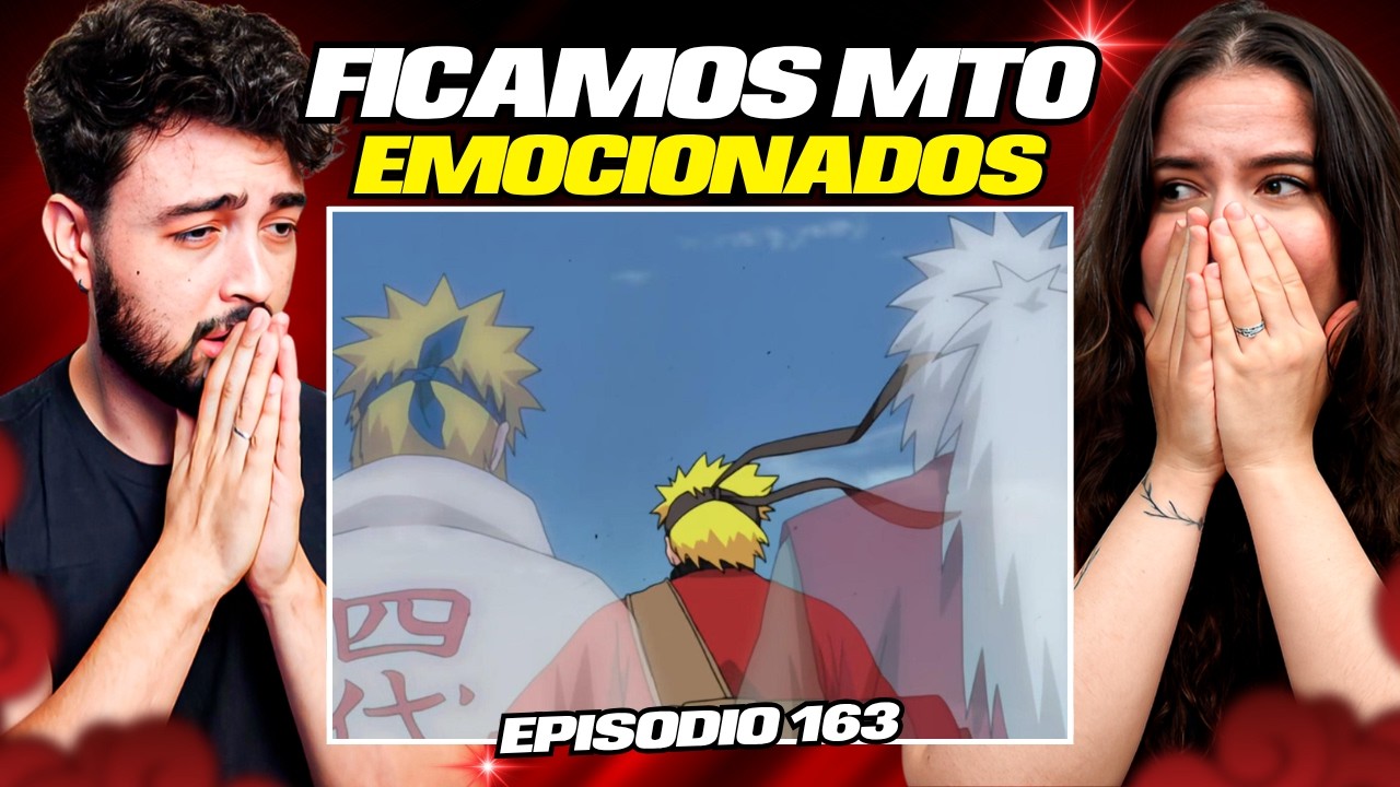 Ela ficou Maluca com a Chegada do Naruto! Naruto Shippuden Ep 163 React