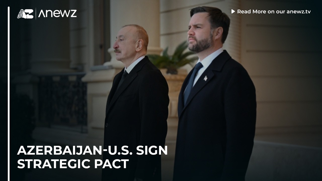 Azerbaijan-U.S. sign strategic pact