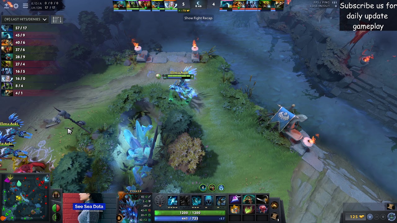 Mikoto Visage core gameplay 212 LH in 28min game