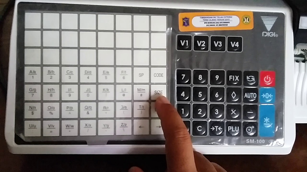 Program Nama Toko Digi SM 100