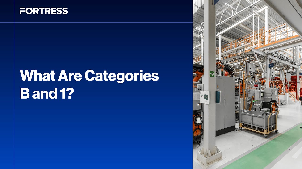 What are categories B and 1?