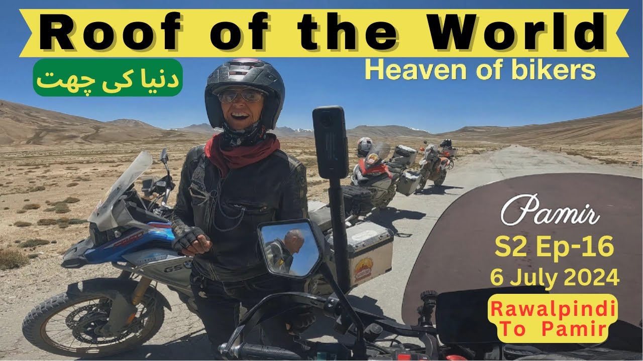 Pakistan to Pamir Tajikistan Bike Adv, (Part-VII) S2 Ep-16 #pamirhighway #wakhan #travelpakistan