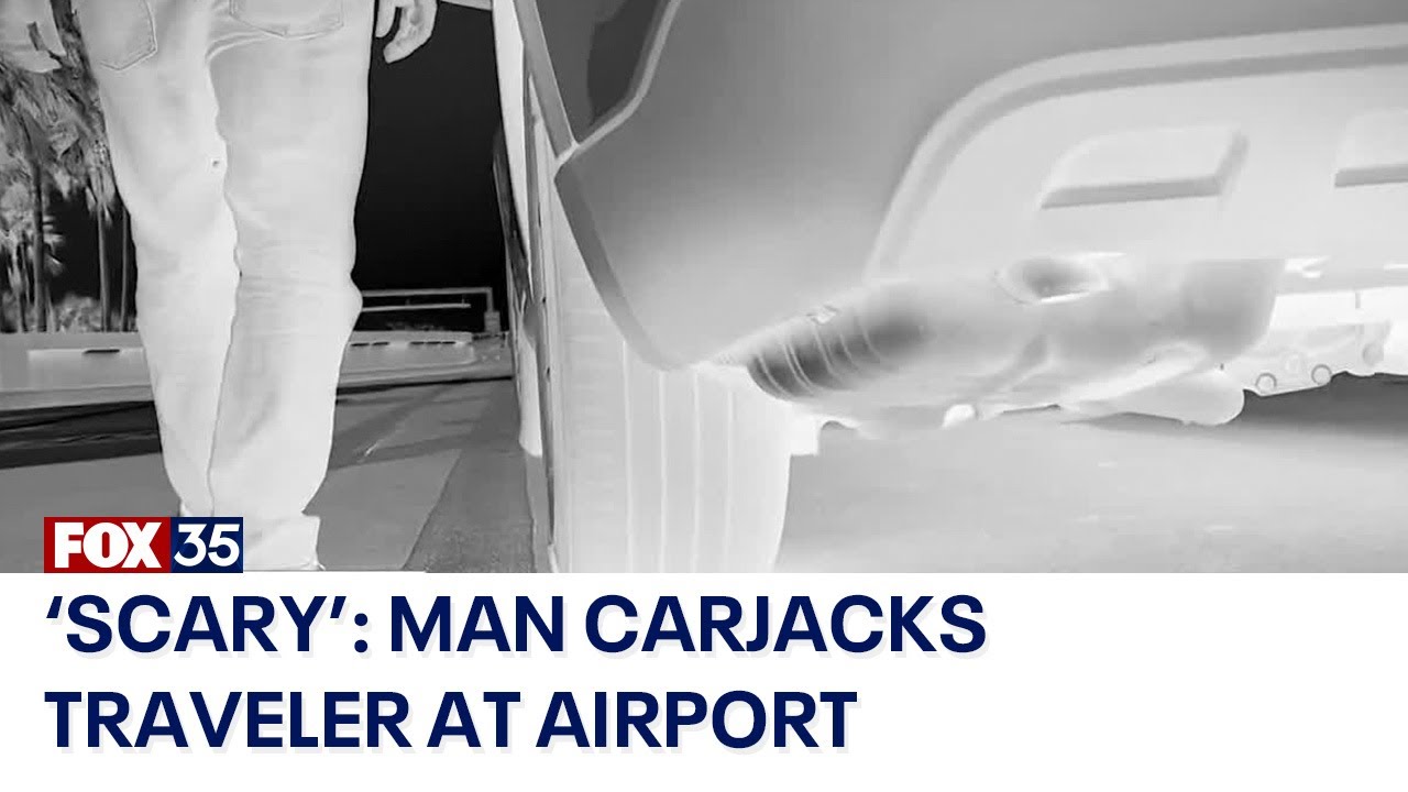 Curbside carjacking reported at Orlando International Airport