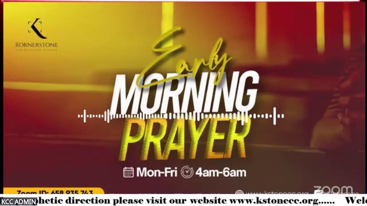 Early Morning Prayer || 20th Of February 2026y1q2