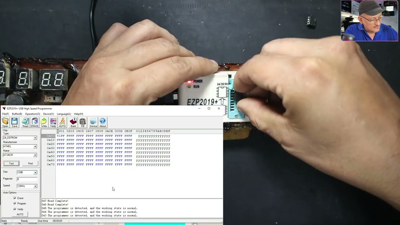 Como Programar Memorias Eeprom en Tarjetas De Lavadoras, Neveras y Aires Acondicionados #inverter