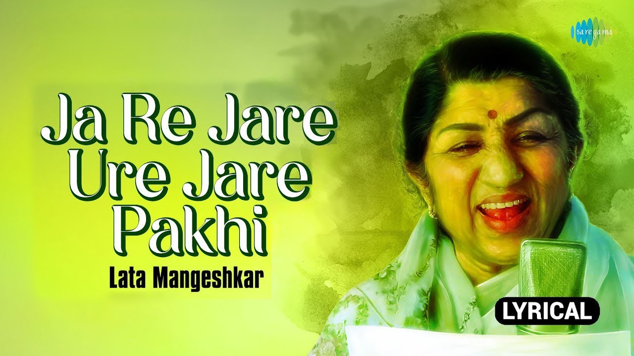 Ja Re Jare Ure Jare Pakhi with lyrics | Lata | Four Square Hits Bengali Modern Of Female Artists