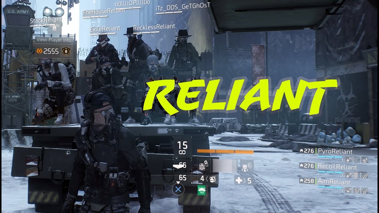 The Division 1-- Reliant: Part II Still Goated -No Medi's Low Ammo