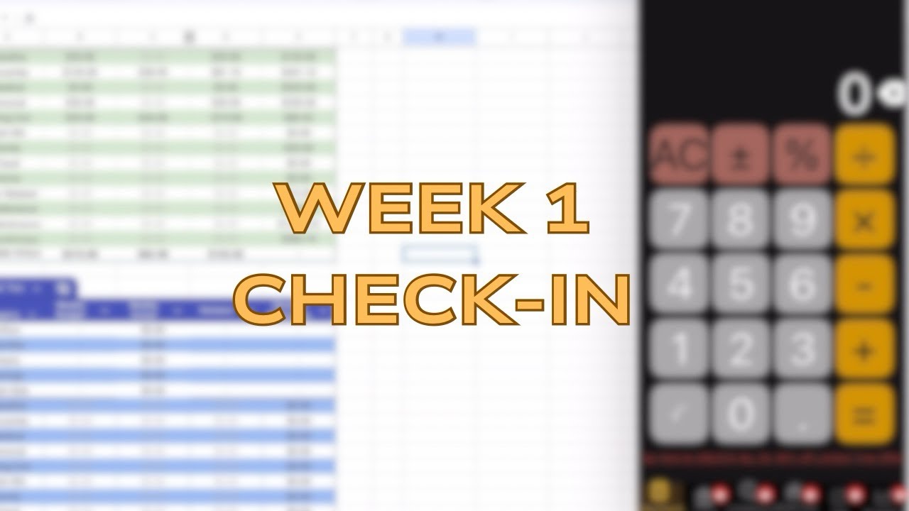 Weekly Budget Check-in | February Week 1 | 2026