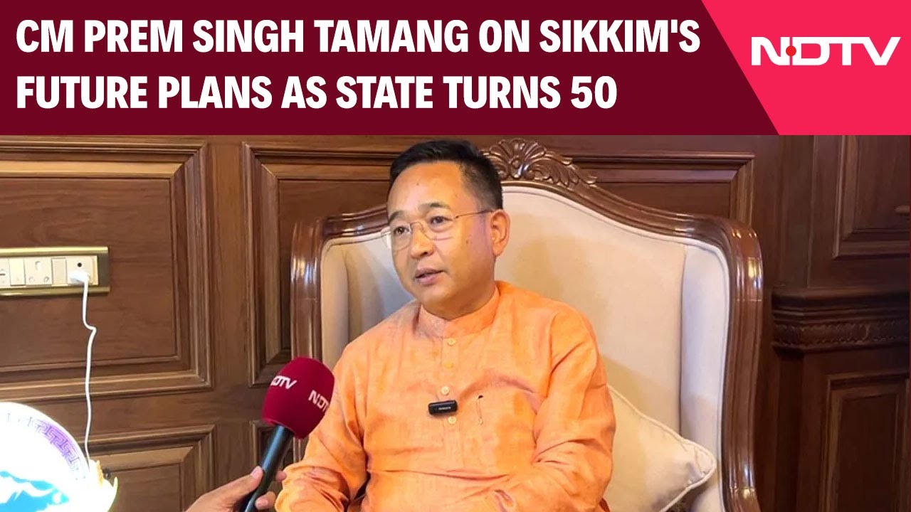 Sikkim News | Exclusive: Chief Minister Prem Singh Tamang On Sikkim's Future Plans As State Turns 50