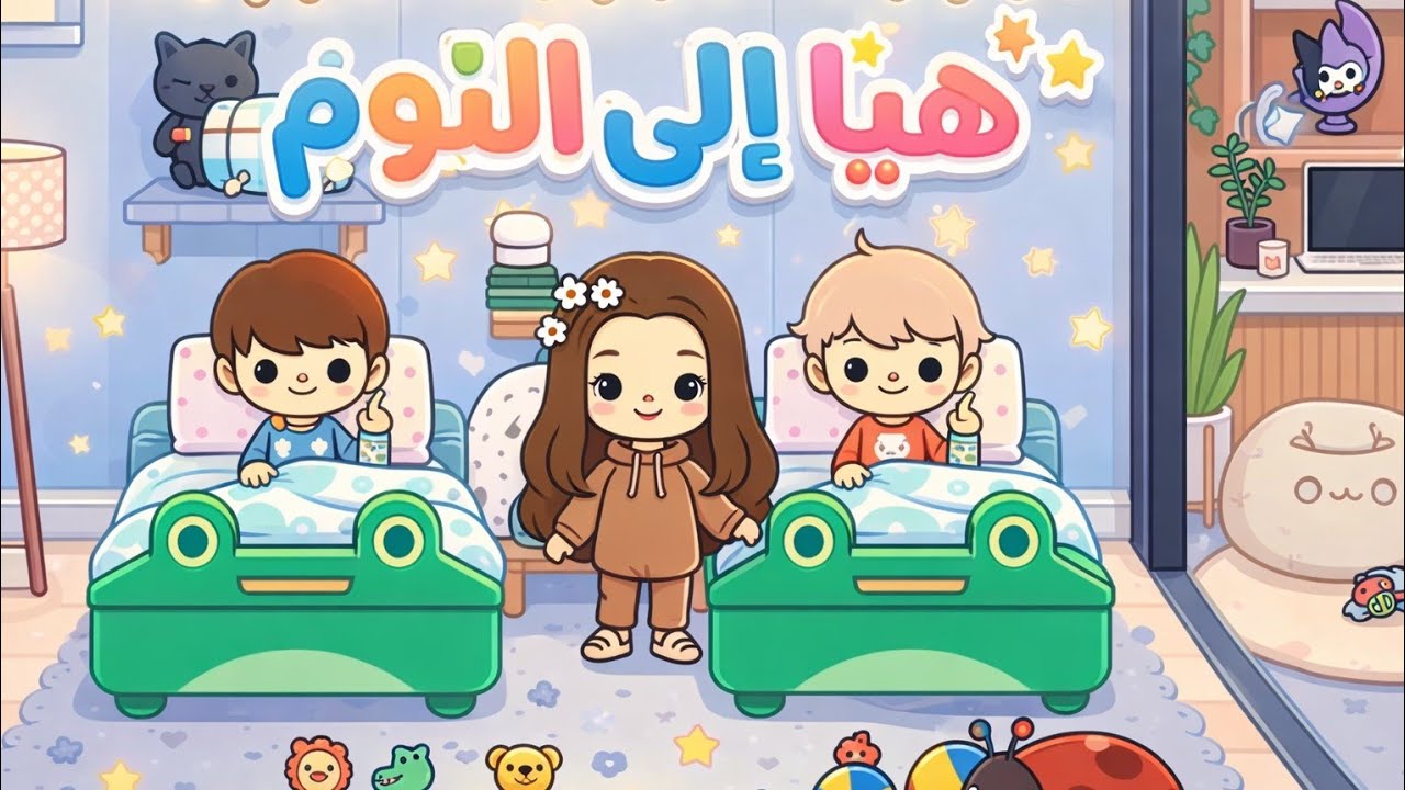العائلة العراقية توكا بوكا | الى النوم 😪 🌙 