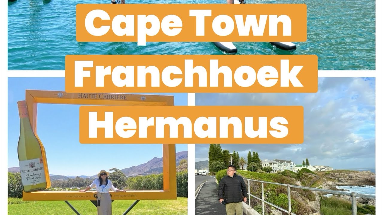 Things to do South Africa: Capetown x Franchhoek x Hermanus