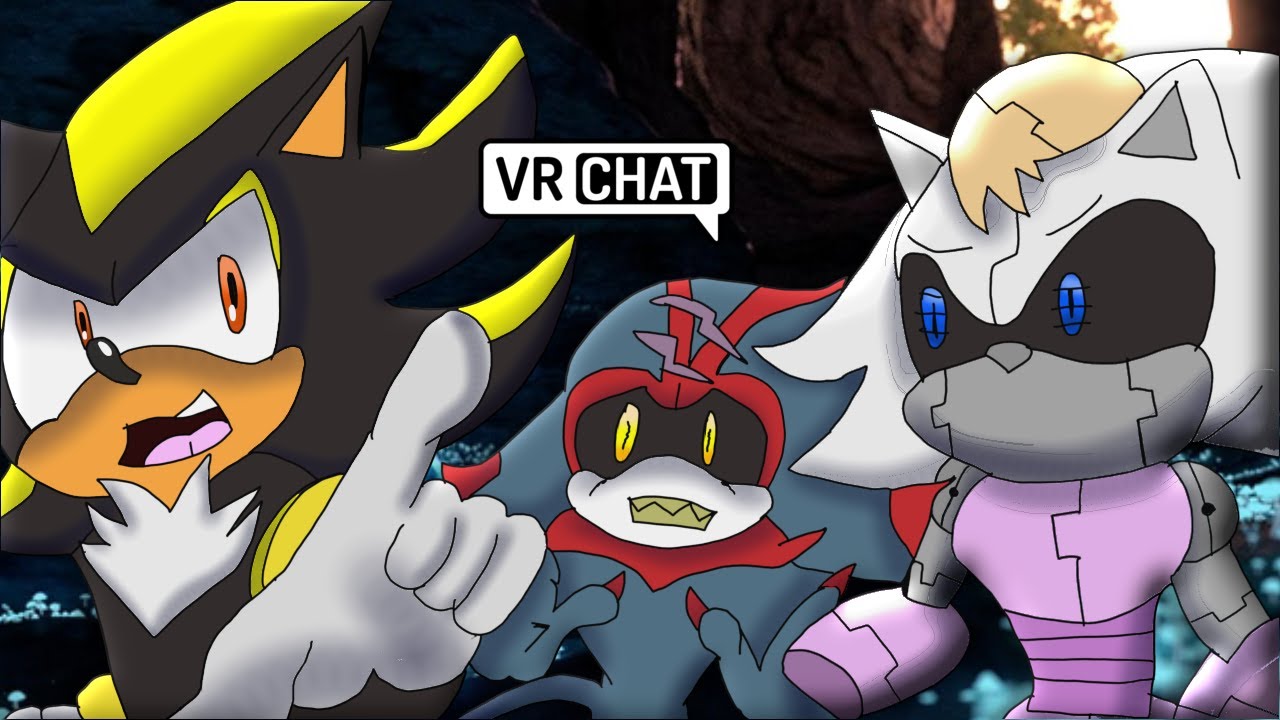 SOMEONE FOUND ANDROID SHADOW AND ELCIPSE AT THERE BASE IN VR CHAT