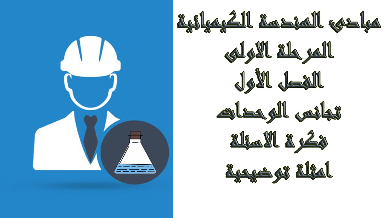 مبادئ الفصل الاول - تجانس الوحدات