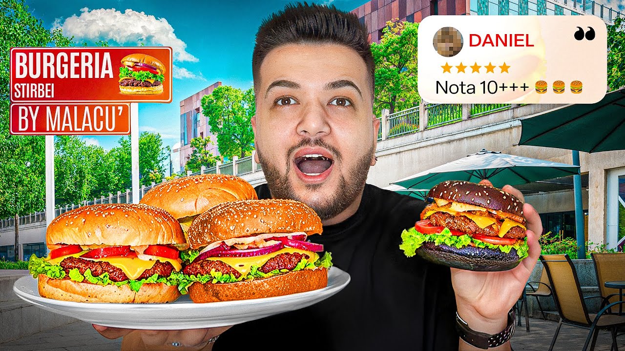 CEI MAI BUNI BURGERI DIN BUCURESTI?! | BURGERIA STIRBEI