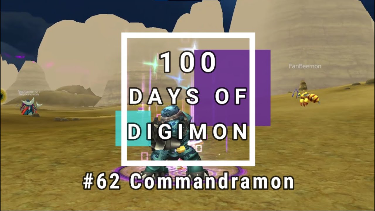 062. Commandramon - 100 Days of Digimon Journey ! - Digimon Masters Online