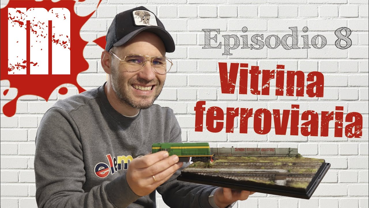 EPISODIO 8 - Vitrina ferroviaria, un expositor de sobremesa con dos escenas (escala H0)