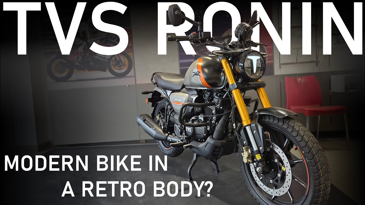 TVS RONIN – MODERN BIKE IN A RETRO BODY? 🤔 | WALKAROUND REVIEW