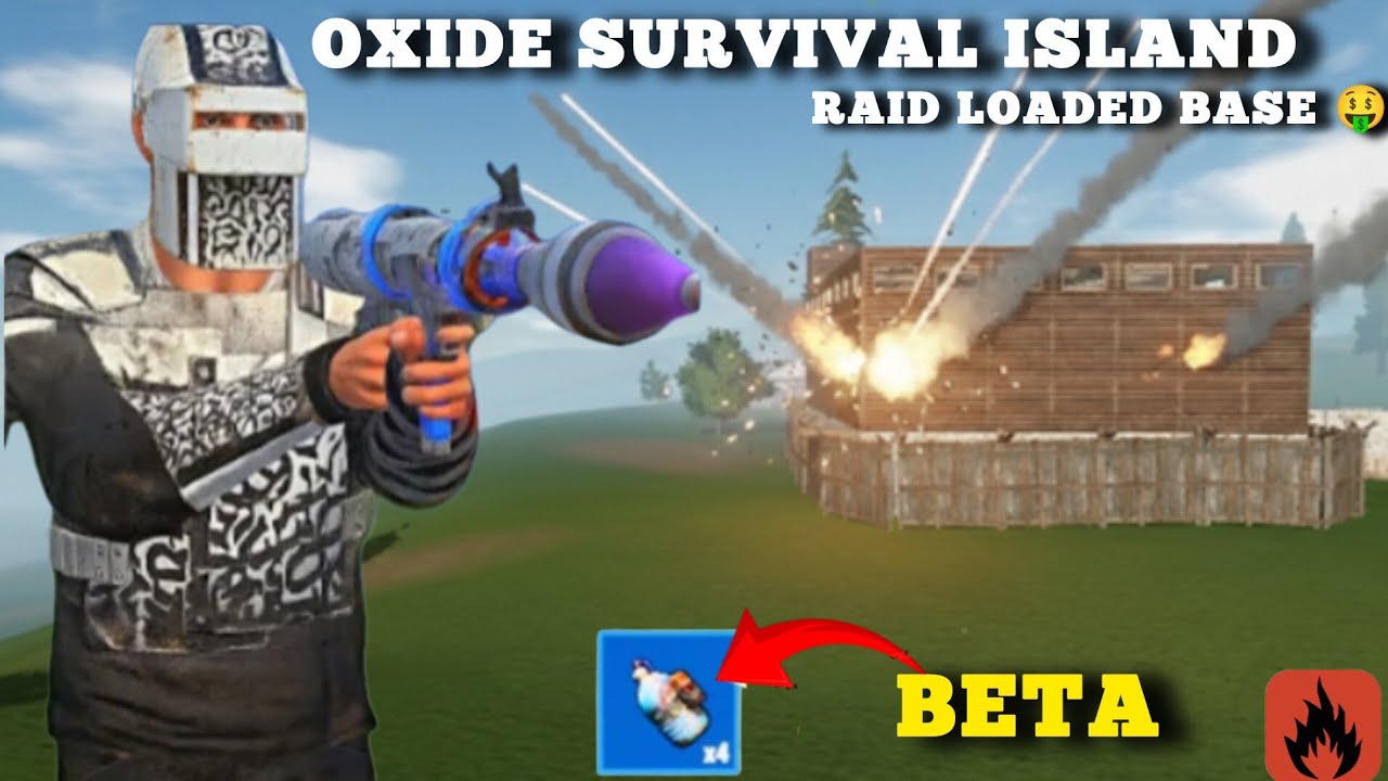 OXIDE - I RAID LOADED BASE 🤑 || 5X Server 🤑 || #oxide #rust #gaming 