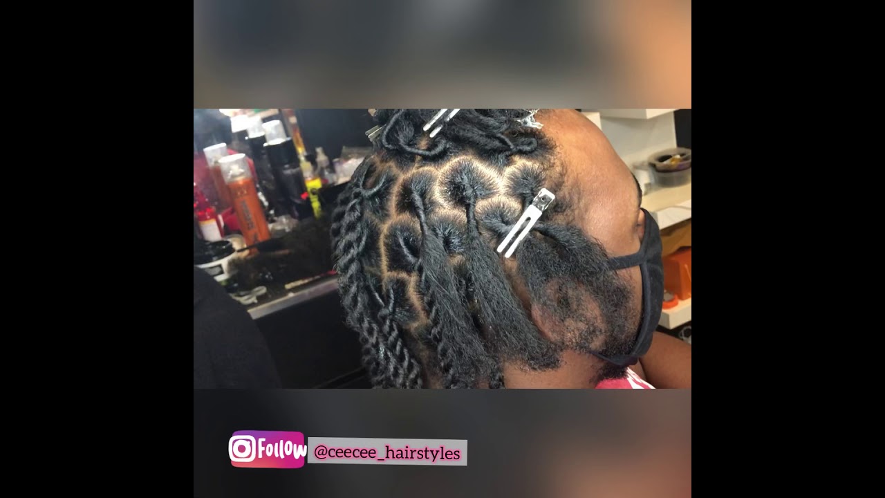 Get The Look‼️🔥 Instant & Short Two-Strand faux Locs‼️ Must Watch‼️Thank me Later‼️😉