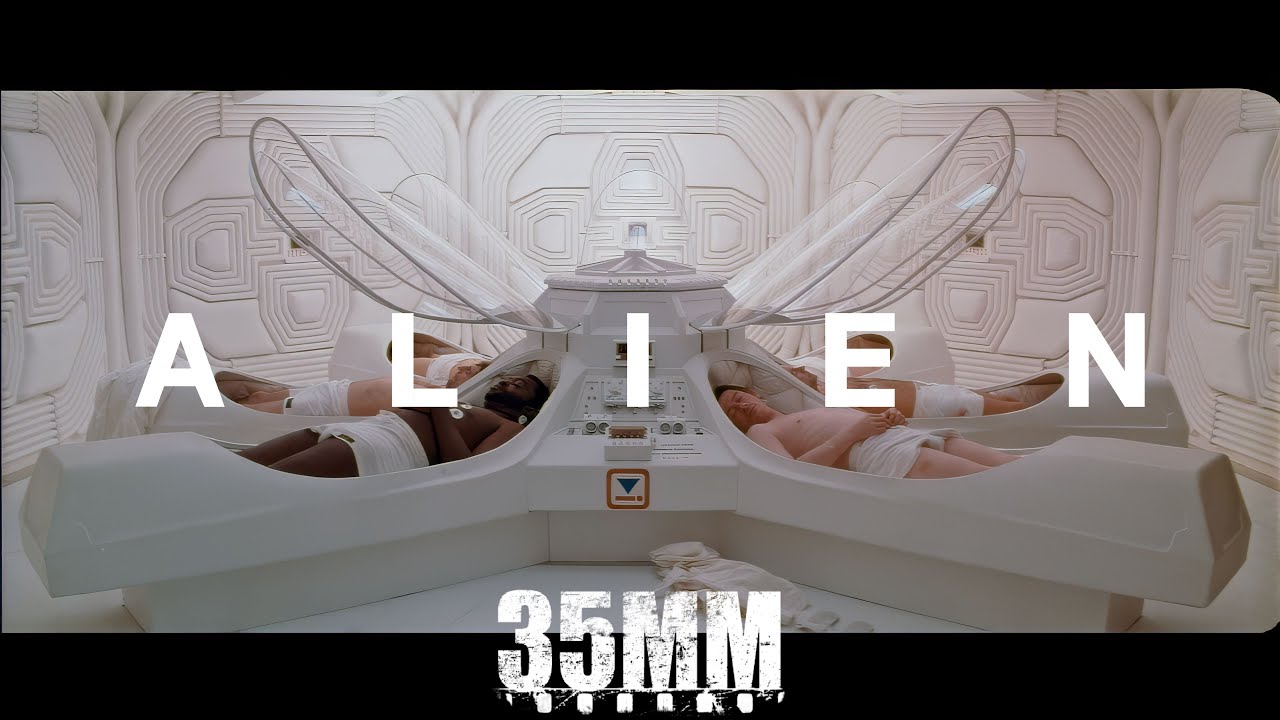 ALIEN 1979 35mm Film Restoration in 4K &ndash; Before & After The Bonus Situation Movie Clip