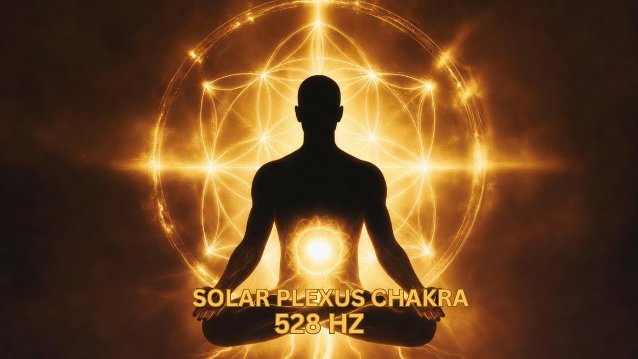 528 Hz Solar Plexus Chakra Activation | Confidence, Personal Power & Inner Strength Healing Music