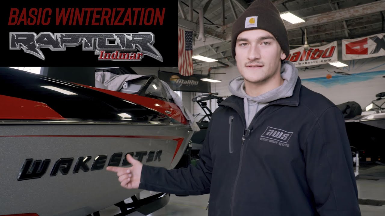 Basic Winterization on Indmar Raptor Engine