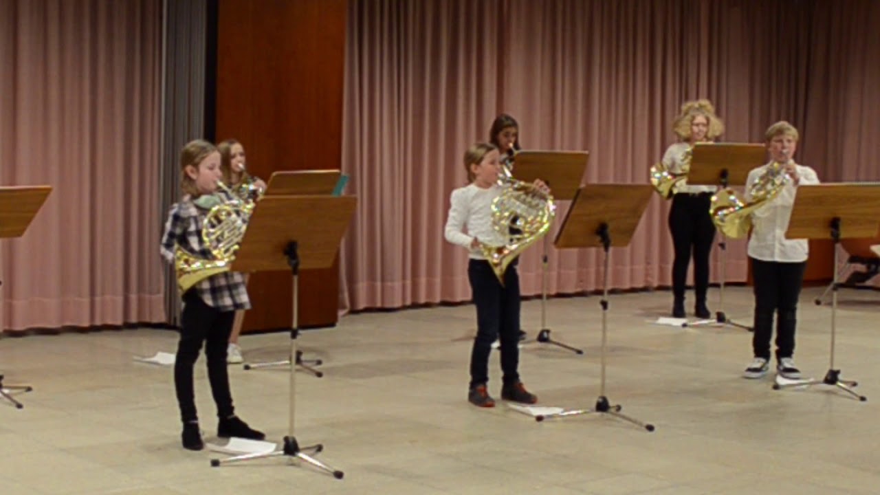 DAS HORN-ENSEMBLE der städtischen Sing- und Musikschule Marktoberdorf