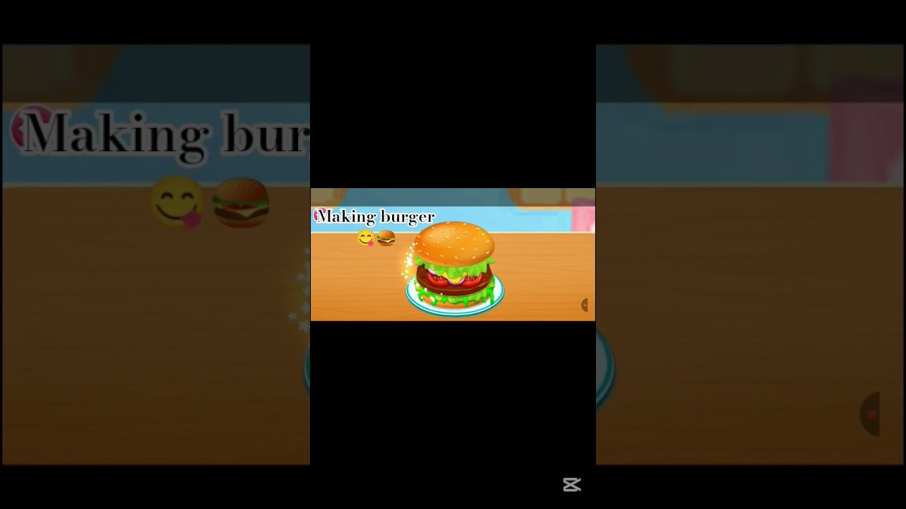 Making yummy burger🍔😋🍔