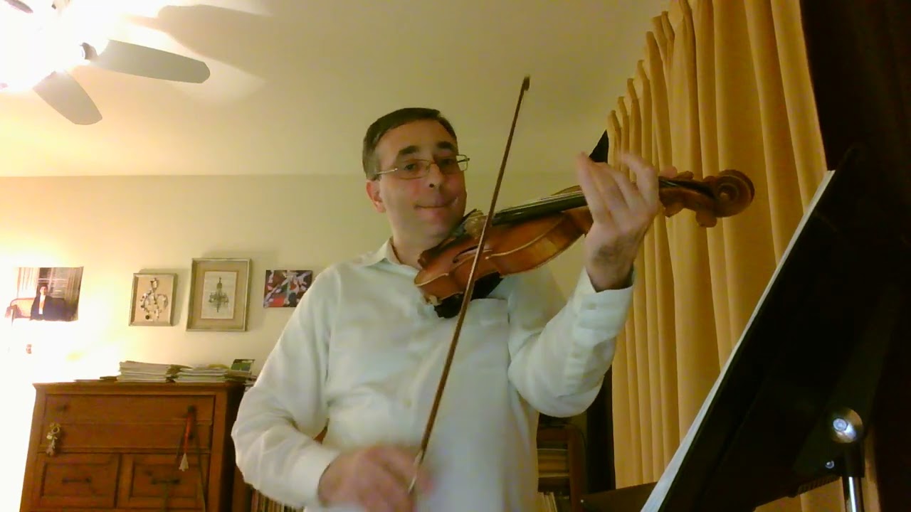 Violin Sonata in E-Major, fourth movement (Dauvergne)