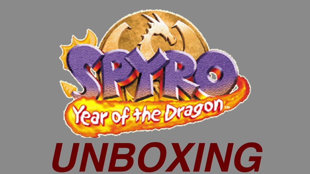 Spyro Year Of tHE Dragon UNBOXING