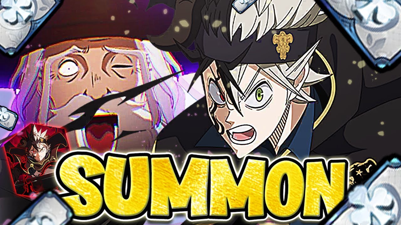 WHAT IS THIS LUCK??? BLACK ASTA SUMMONS ft. @ShineySYT | Black Clover Mobile