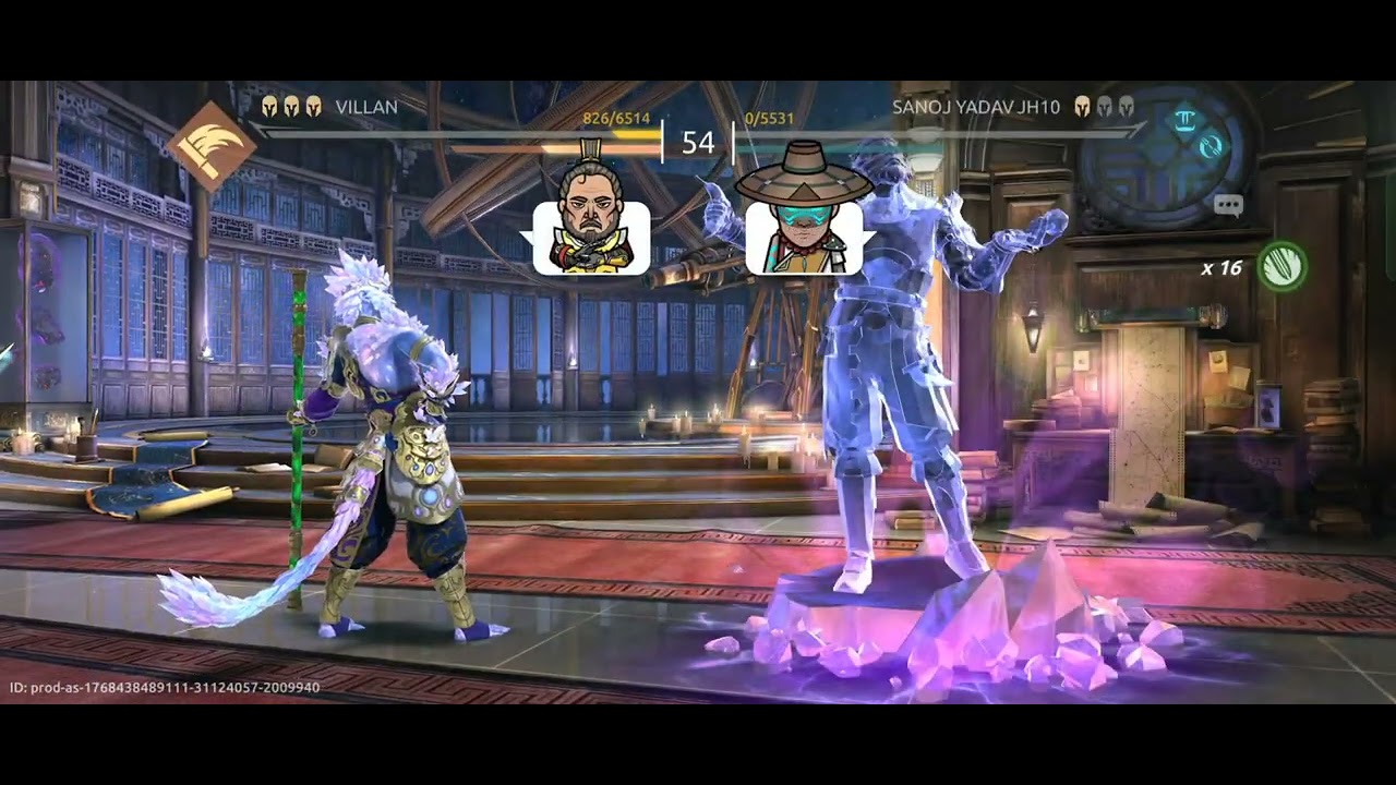 Monkey King - The crystal voice | Shadow Fight 4 | Arena | Wu Kong | GAMEPLAY 