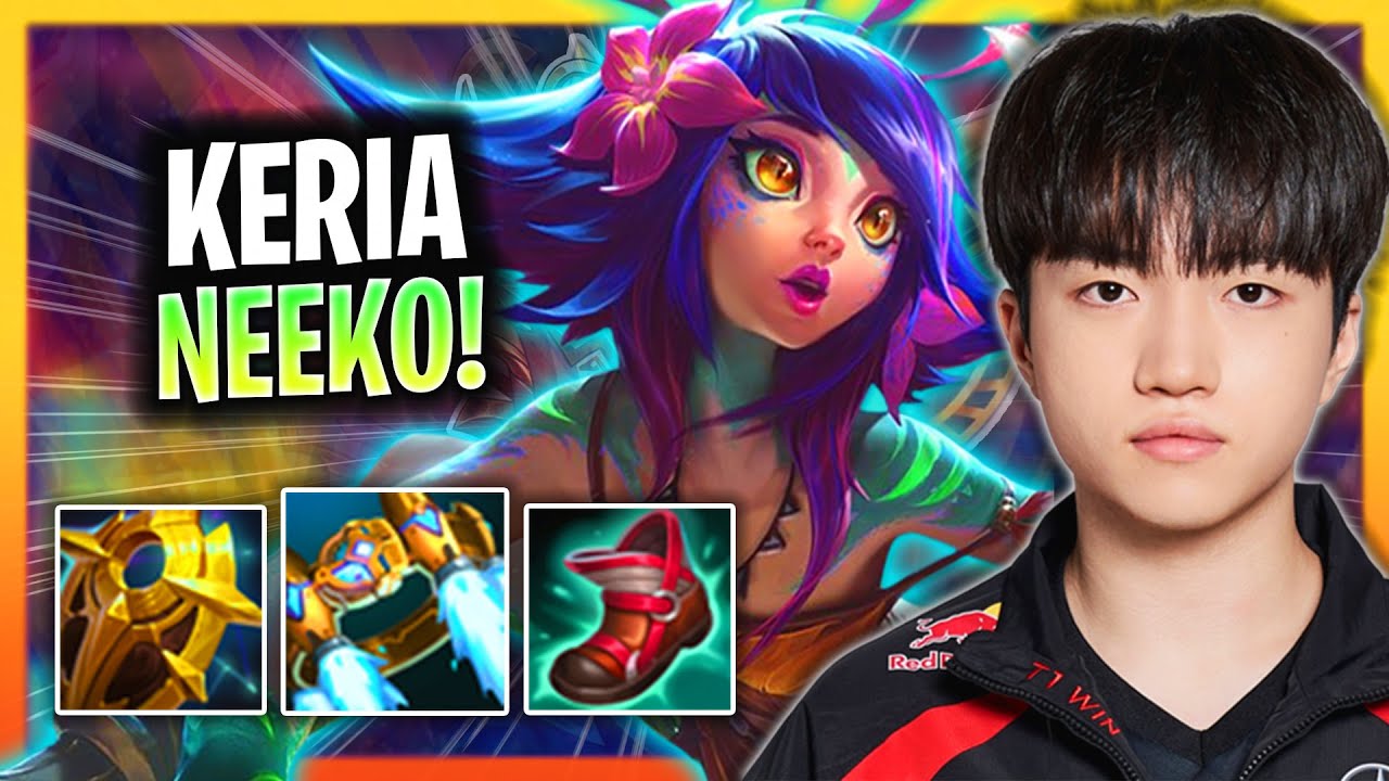 KERIA IS A BEAST WITH NEEKO! | T1 Keria Plays Neeko Support vs Nami!  Season 2025
