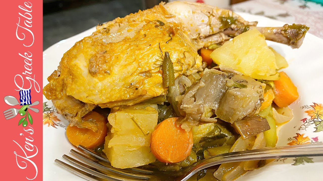 Chicken Tourlou | Greek Ratatouille With Chicken