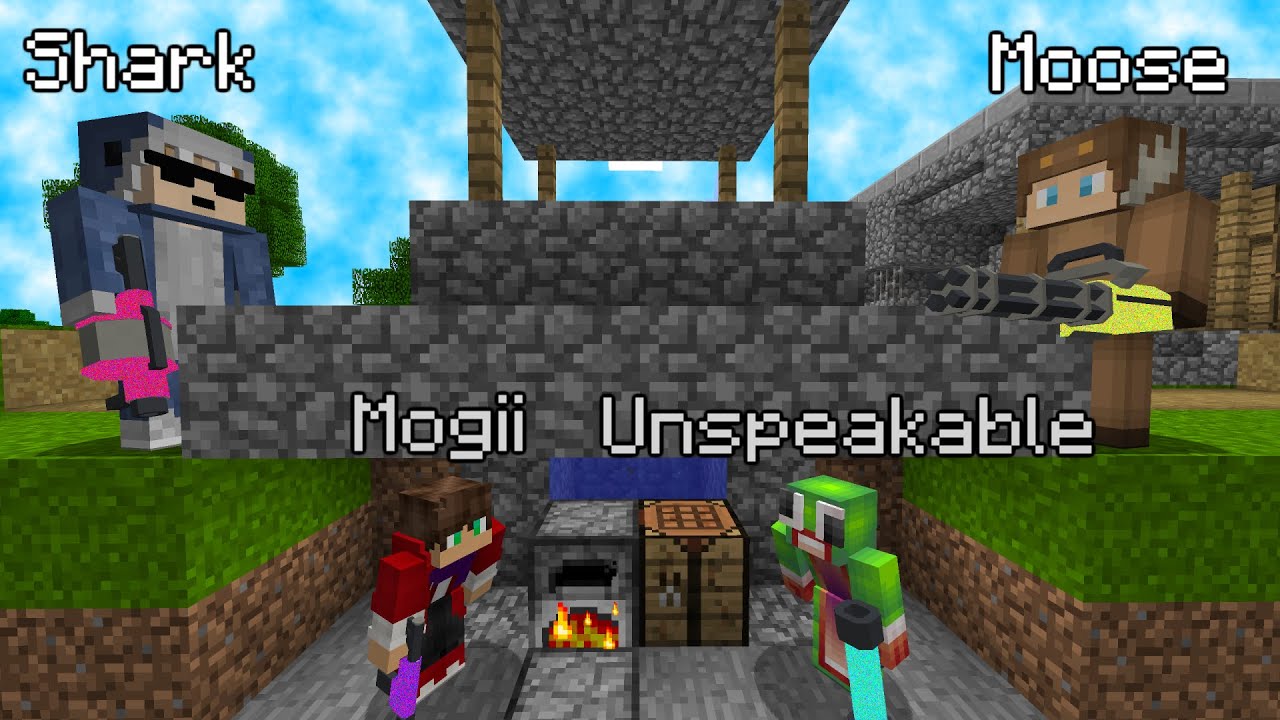 Minecraft Manhunt: Gun edition