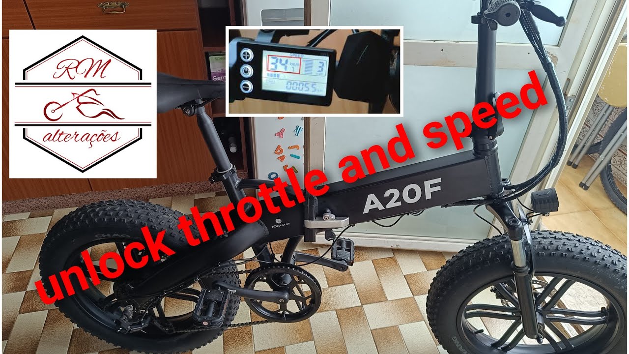 ado a20f unlock throttle and speed