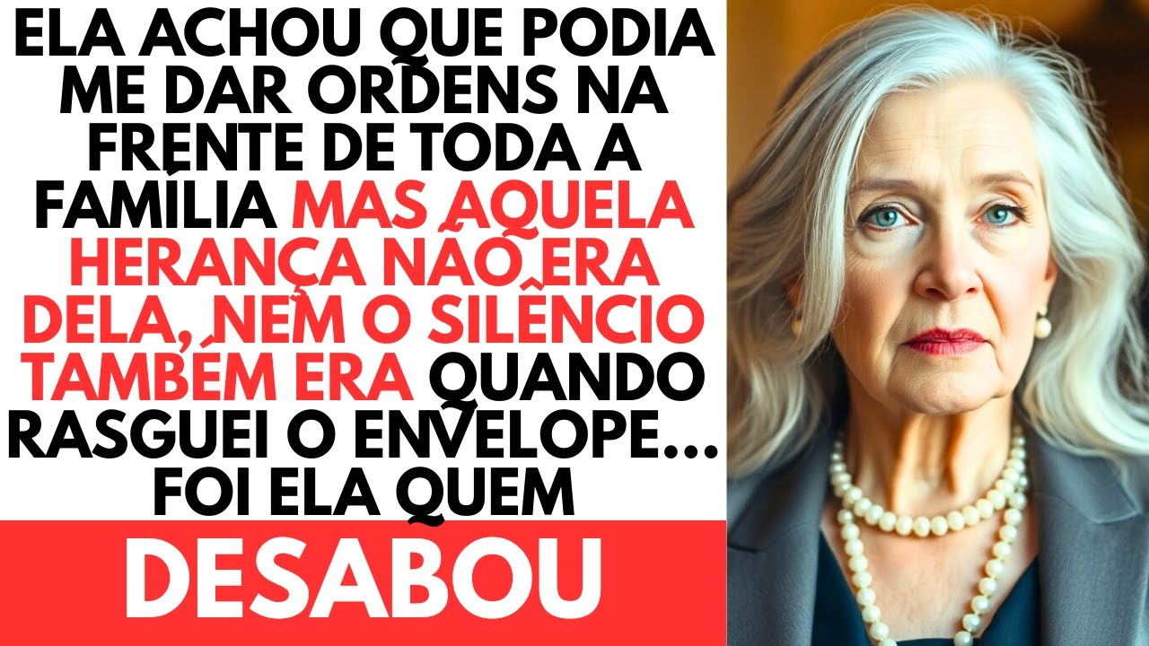Minha Nora Gritou “NÃO TOQUE EM NADA!”… Então Rasguei O Envelope Na Frente De Todos