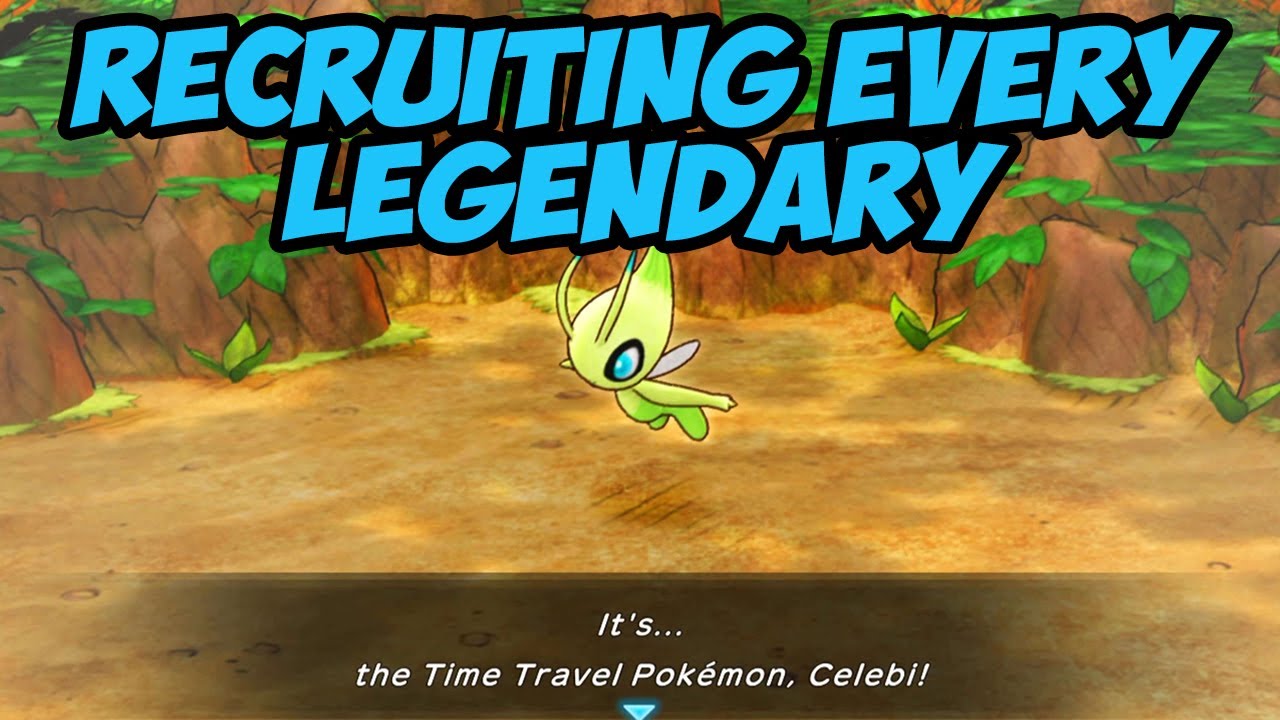 Recruiting Every Legendary - Pokemon Mystery Dungeon: Rescue Team DX