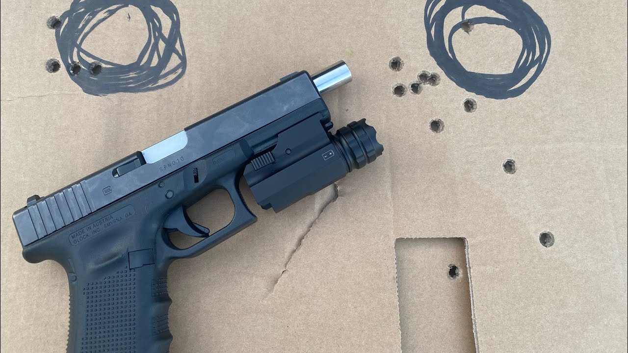 GLOCK 22 barrel swap (G35 barrel in G22 frame)