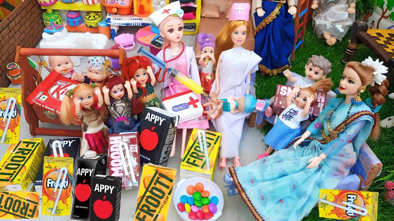 Barbie Doll All Day Routine In Indian Village/Sita Ki Kahani Part-86/Barbie Doll Bedtime Story