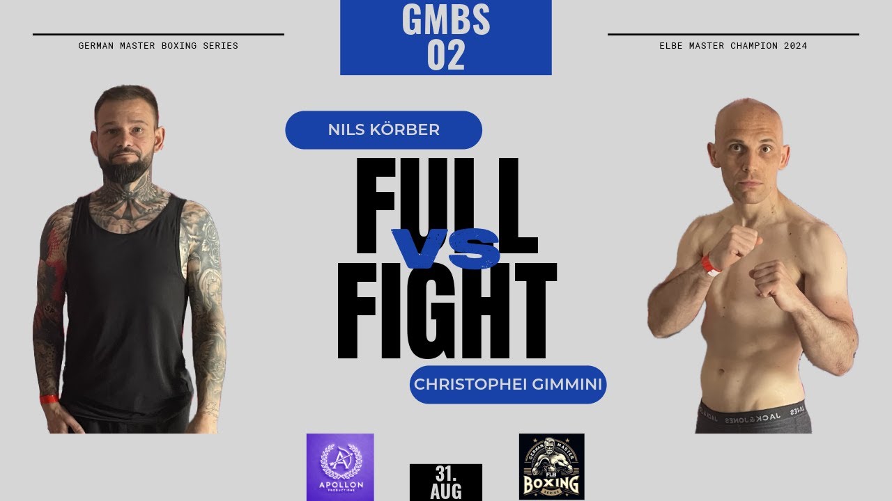 GMBS II: Nils Körber VS Christophei Gimmini (Kampf in voller Länge)
