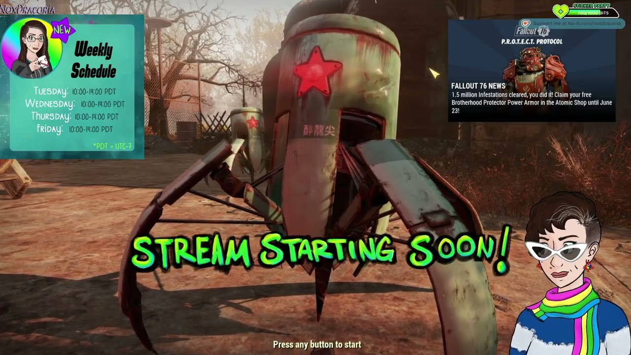 Sorry my voice is fading - Fallout 76 tuesday
