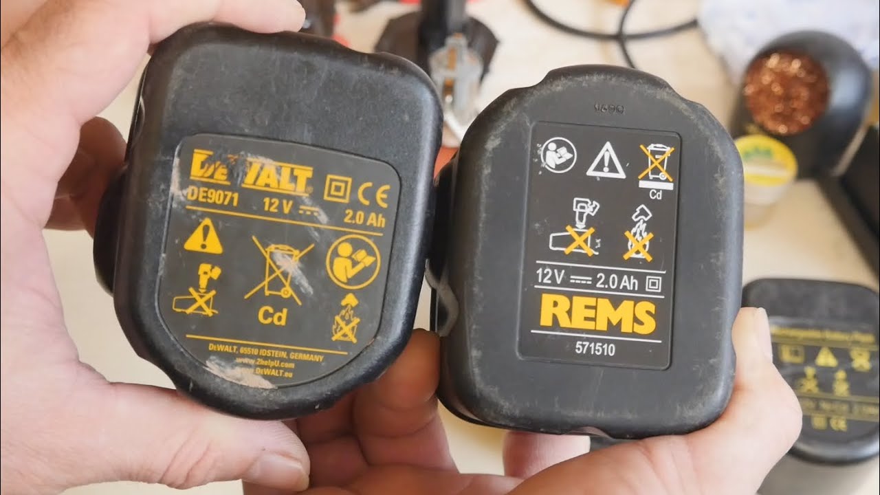 🛠️ ПЕРЕДЕЛКА #DeWALT и #REMS на Li-Ion 👍