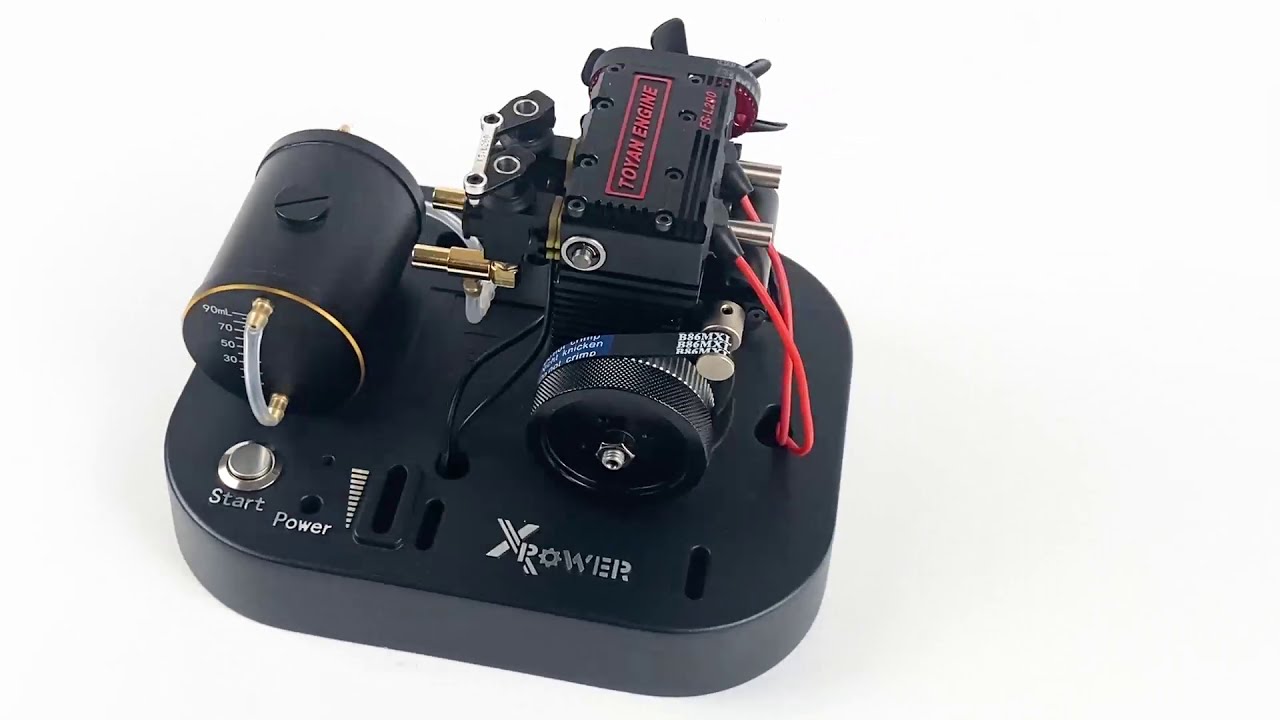 How to connect the wire part to start the engine,Toyan FS-L200