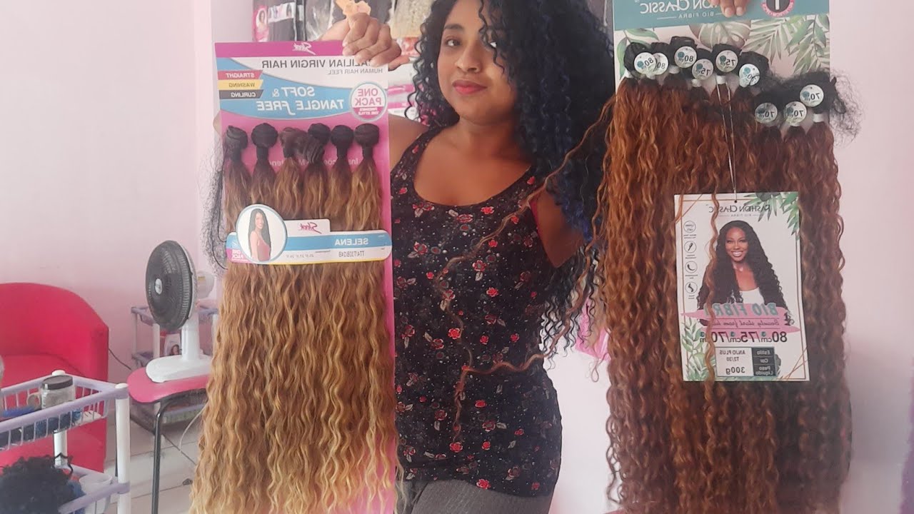 COMPARATIVO ENTRE OS CABELOS SELENA E ANJO PLUS
