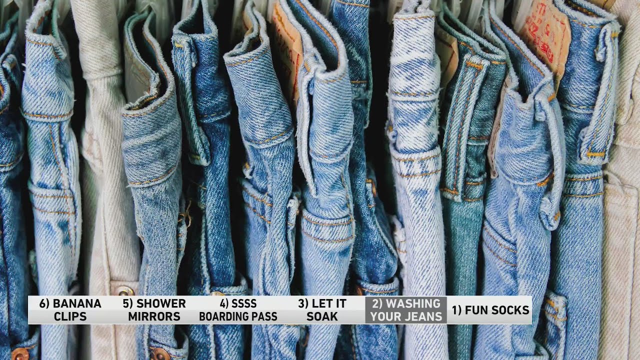 How often should you wash jeans?